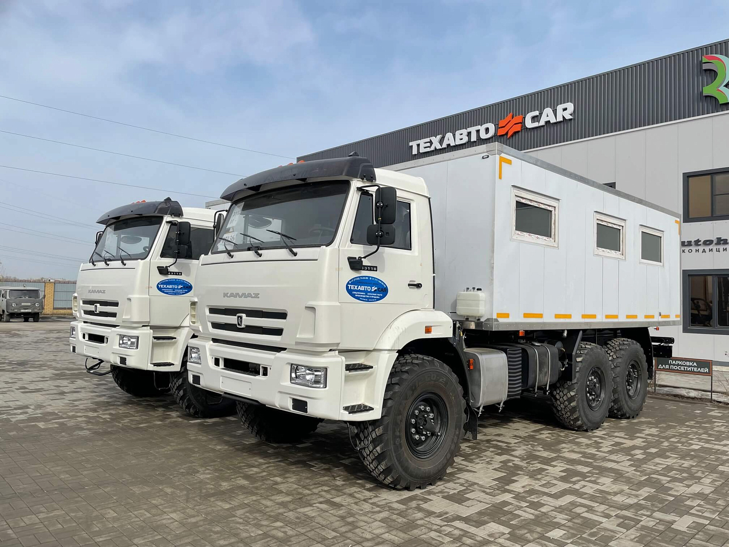 Установка мастерских ПАРМ на шасси КамАЗ 43118