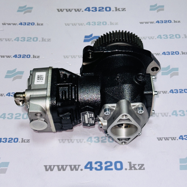 Компрессор пневматического тормоза с шестерней в сборе